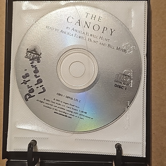 Audiobook (CD) The Canopy by Angela Hunt - Picture 3 of 3